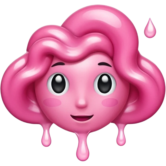 pink oil texture emoji
