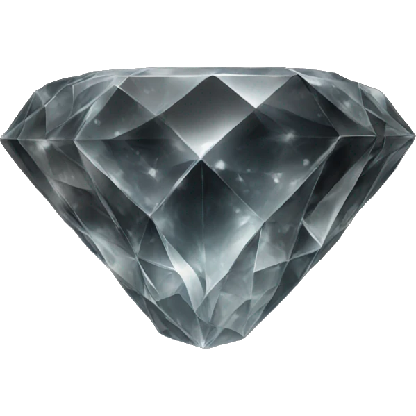 elegant crystal reflection display emoji