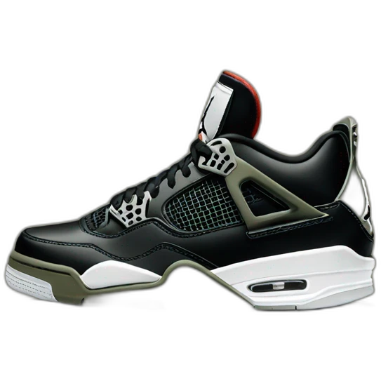 jordan 4 military black emoji