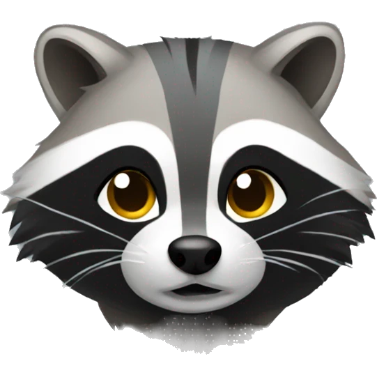 a raccoon is a cleaner  emoji