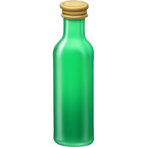 Menthe pastille bottle  emoji