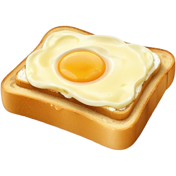 mashed egg on toast emoji