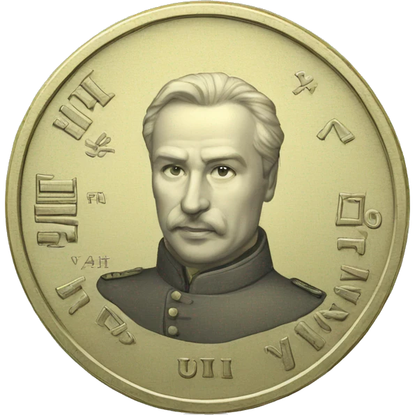 One hryvnia (UAH) emoji