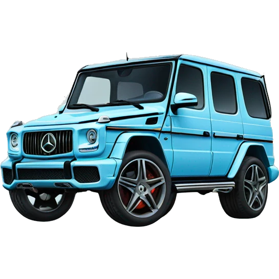Baby Blue G Wagon AMG emoji