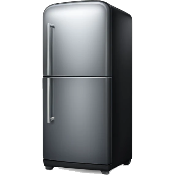 black single-door mini-fridge emoji