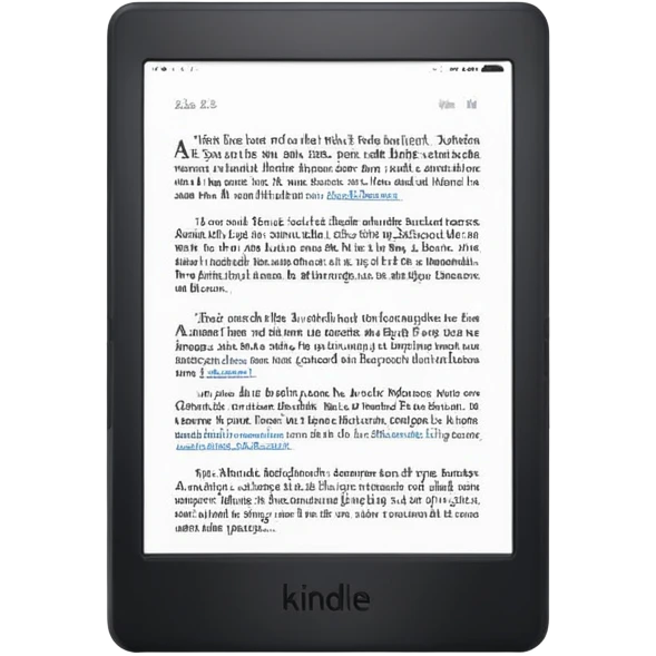 BACK KINDLE WITH A PAGE WHERE IT SAYS HUB 22 AMERICA emoji