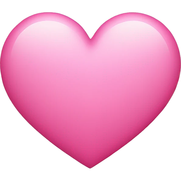 pink heart emoji