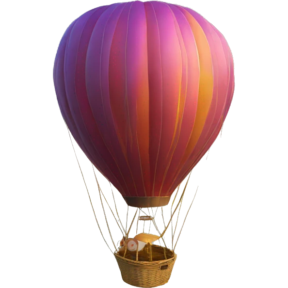 Hot air balloon  emoji