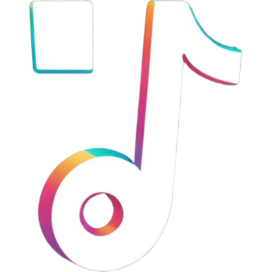 The verified black white TikTok emoji