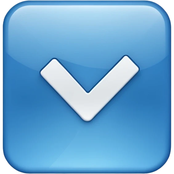 check mark button square emoji