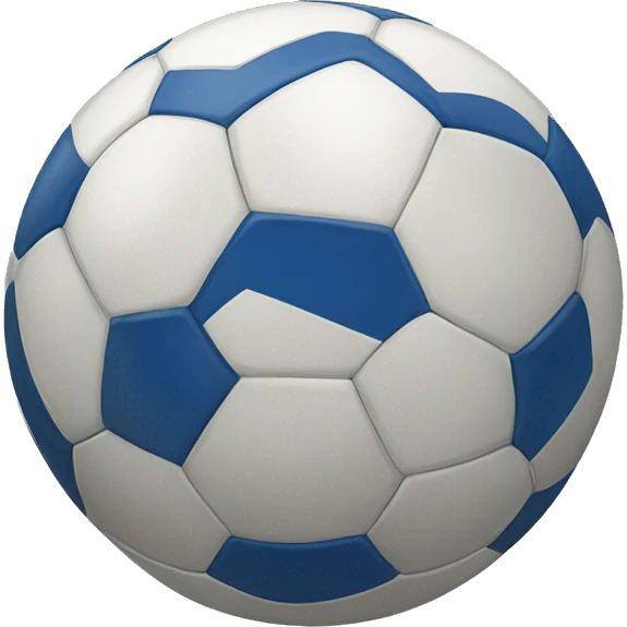 bola de futebol azul emoji
