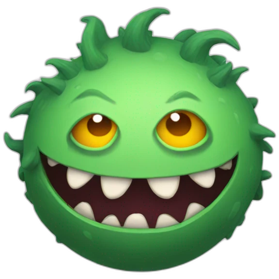Monster boll emoji