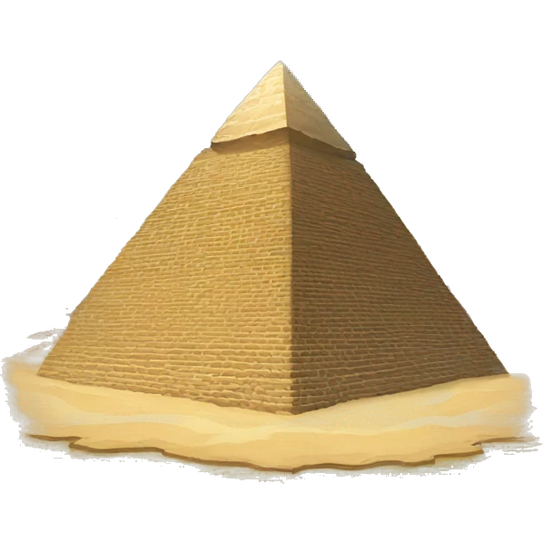 Pyramid emoji