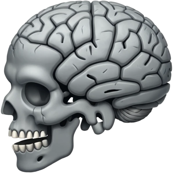 rotting brain emoji