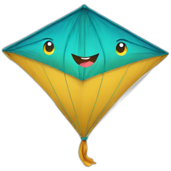 kite-smiling emoji