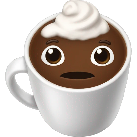 Hot choklade  emoji