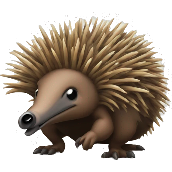 echidna pointing emoji