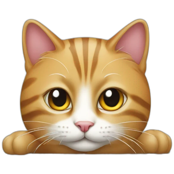 cat on keyboard emoji