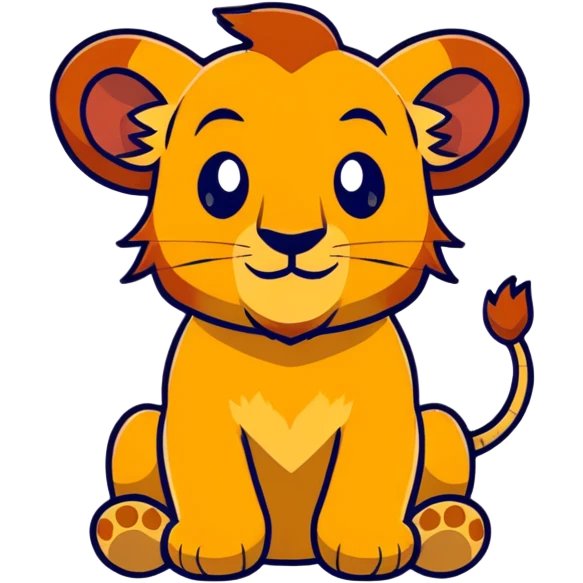 Simba from Disney emoji