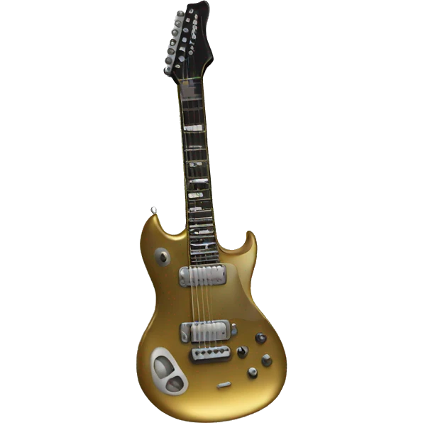 Metal guitar emoji