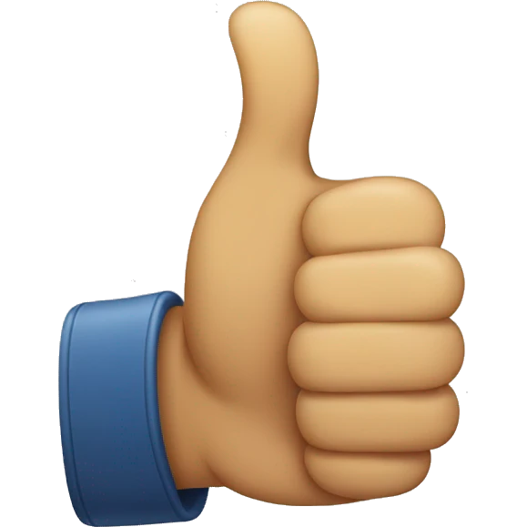 awesome thumbs up emoji