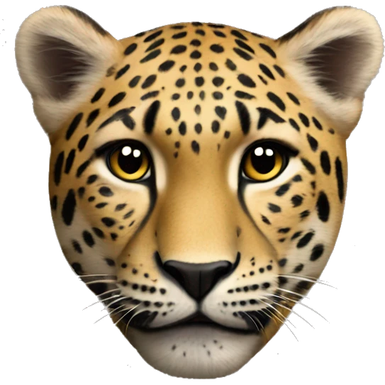 corazón leopardo emoji