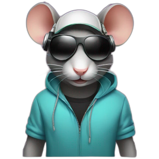 Dj rat emoji