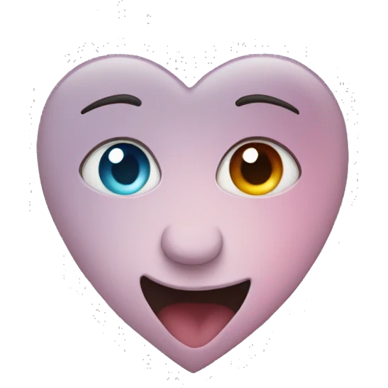 iridecent heart emoji