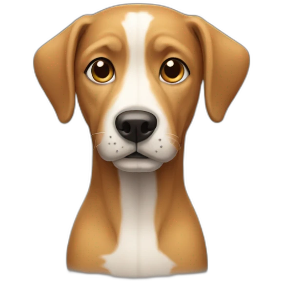 Human dog emoji