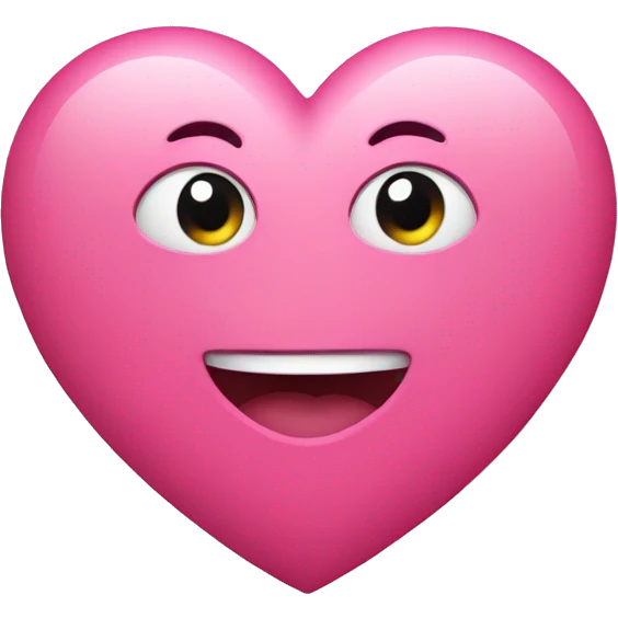 Pink heart emoji