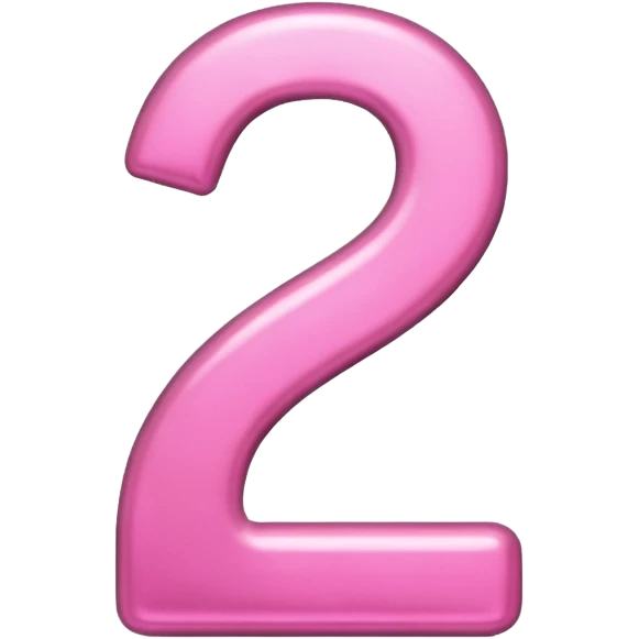number 4 in pink emoji
