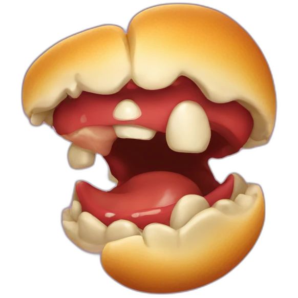 Grosse bite emoji