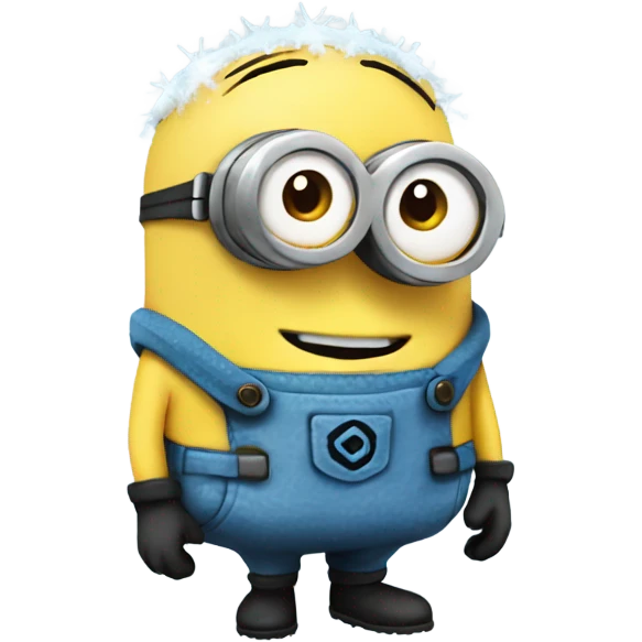 freezing minion emoji