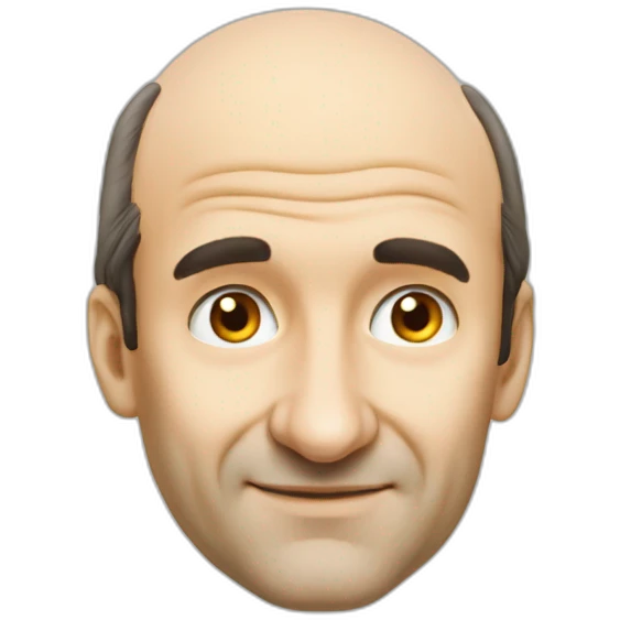 Xavier Niel Free face big nose balding emoji