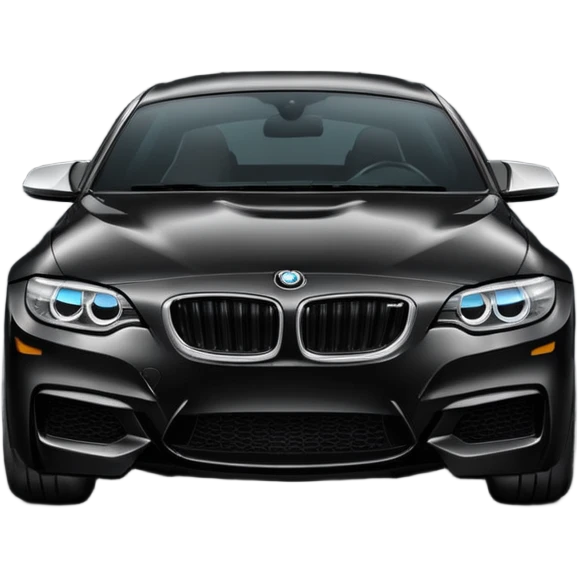 bmw with a black tint emoji