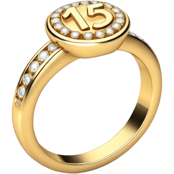 15th birthday ring emoji