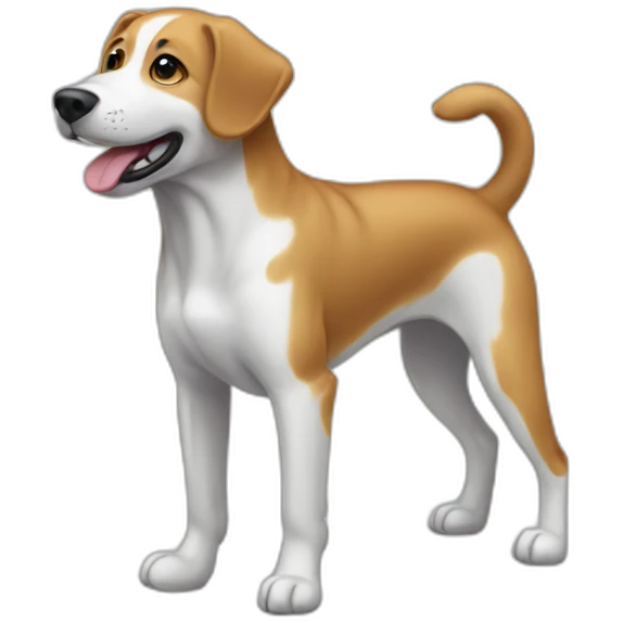 Un chien handicapé  emoji