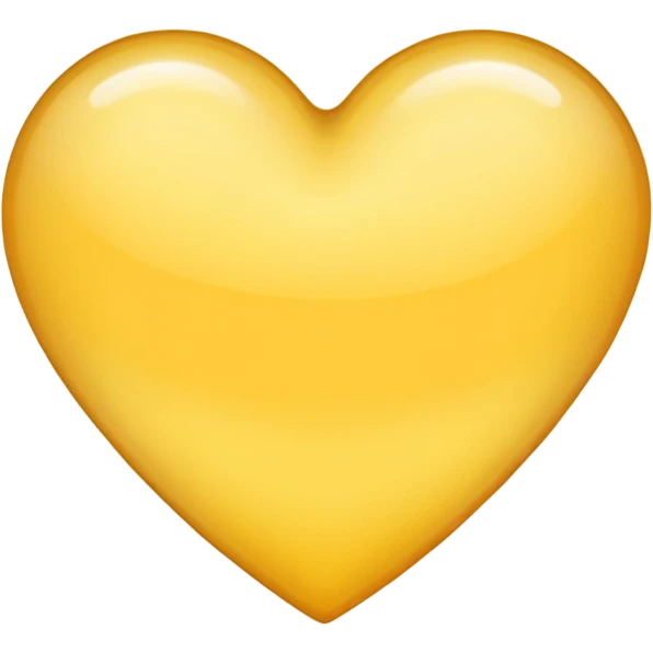 light yellow heart emoji