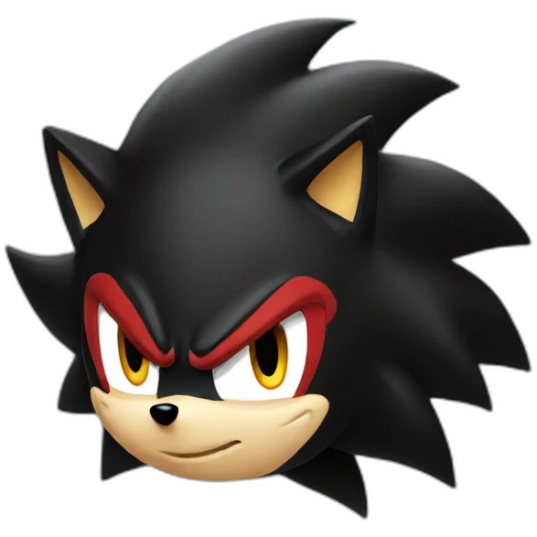 Shadow the Hedgehog emoji | AI Emoji Generator