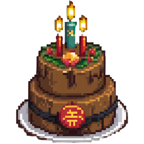 dangao Chinese birthday cake emoji
