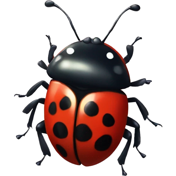 ghibli style 1ladybug emoji