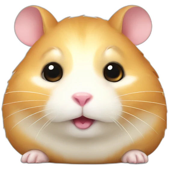 Fat hamster emoji