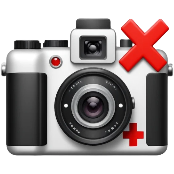 camera film strip with red cross written on it using sharpie emoji