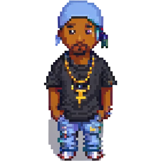 репер 2Pac, no background emoji