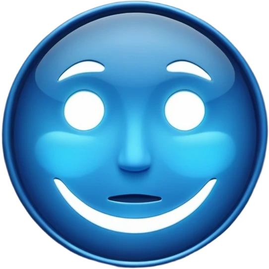 blue sign at the night  emoji