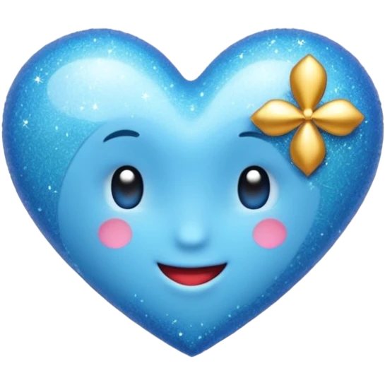Emojis celestes de Disney: corazón, hada, glitter emoji