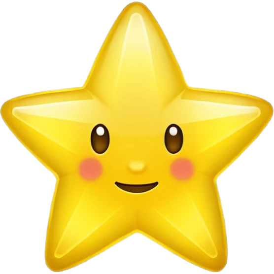glowing star emoji