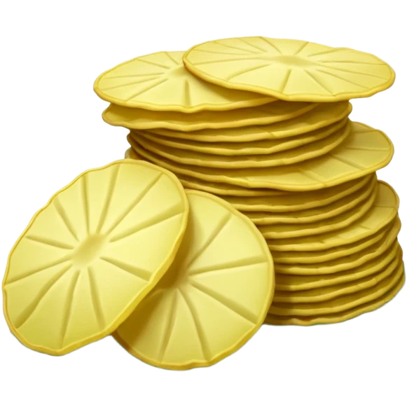 green potato chips emoji