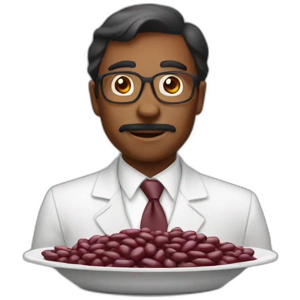plate of redbeans emoji