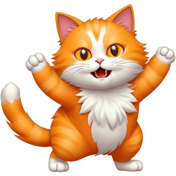 cat attack 12345123 emoji